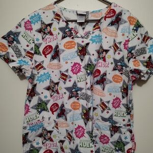 Women's Marvel Scrub Top